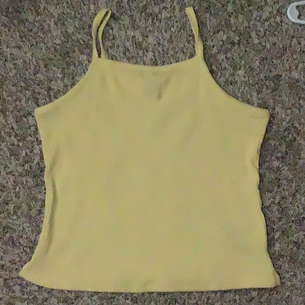 Ribbed tank top